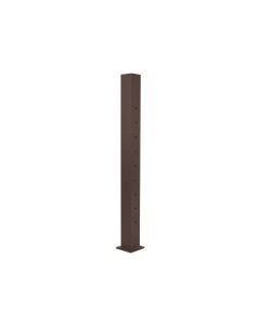 AFCO 175 Series 3"x38" Pre-drilled Cable Line Post Bronze