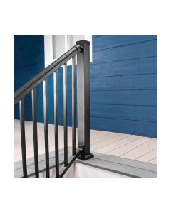 AFCO 300 Series 4'x42" Square Baluster Pack Black (10 Balusters)