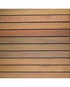 Bison WTIPE303010SMOOTH Ipe Wood Tile Smooth 30"x30" 10-Plank