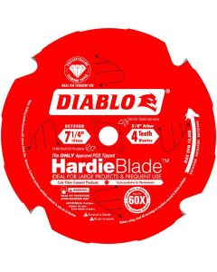 Diablo HardieBlade Fiber Cement Blade 7-1/4 Inch 4 Tooth