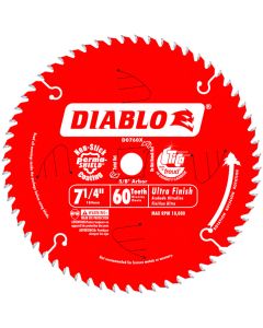 Diablo Fine Finish Blade 7.5" 60 Tooth