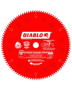 Diablo Ultimate Polished Finish Saw Blade 12" 100 Tooth