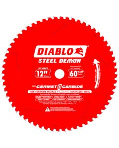 Diablo Steel Demon Cermet II Saw Blade for Metals 12" 60 Tooth