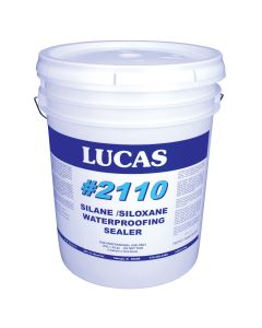 Lucas 2110 10 Percent Silane Siloxane Waterproofer Water 5 Gallon
