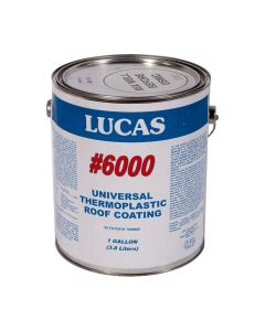 Lucas 6000 Universal Thermoplastic Roof Coating 1 Gallon Black 4ct