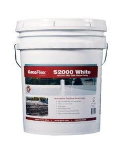Gaco Flex S2000 Silicone Roof Coating 5 Gallon White