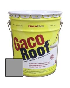 Gaco GacoRoof Silicone Roof Coating 5 Gallon Gray