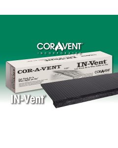 Cor-A-Vent IN-VENT On-The-Roof Attic Intake Vent 11"x1"x4' 1pc Coravent Invent