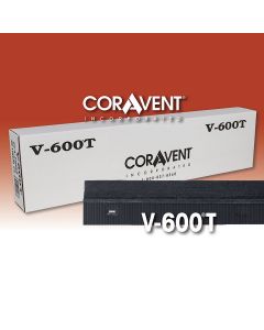 Cor-A-Vent V-600T Ridge Vent 1"x3-1/4"x4' 24ct Coravent
