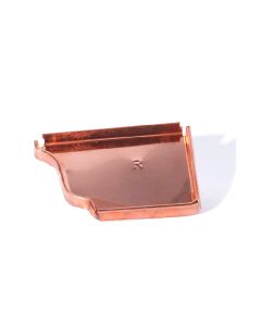 Berger K-Style Right End Cap Copper 5"