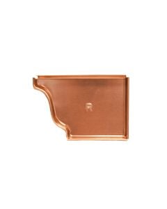 Berger K-Style Right End Cap Copper 6"