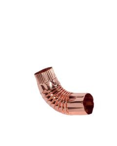Berger Round Elbow 75 Degrees Copper 3"