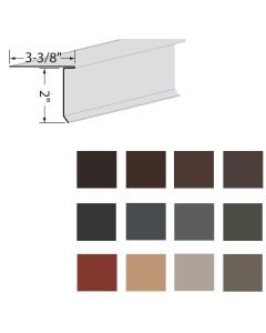 EDCO 1721 Eave Starter Solid 10' 10/carton