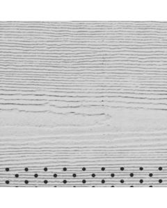 James Hardie Soffit Fiber Cement Vented Cedarmill Panel 24"x96" Arctic White 1pc