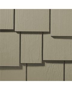James Hardie Shingle Fiber Cement Staggered Siding 15.25"x48" Monterey Taupe 1pc