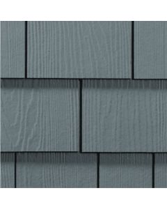 James Hardie Shingle Fiber Cement Straight Siding 15.25"x48" Boothbay Blue 1pc