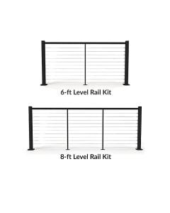 Feeney Modern Level Rail Kit Textured Black
