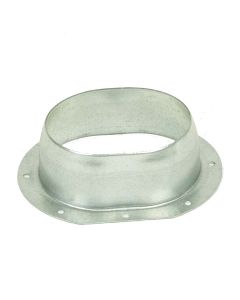 Berger Drop Outlet Oval 2x3 Galvanized
