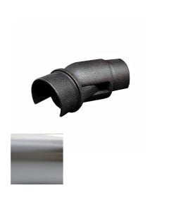 IG Railing Top Rail Adjustable Corner Polished Chrome