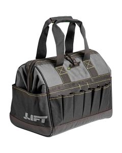LIFT ACW6Y Wide Open Tool Bag Polyester 12" Gatemouth Black