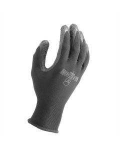 LIFT G15PCLK1L Crinkle Latex Glove XL Black 12ct