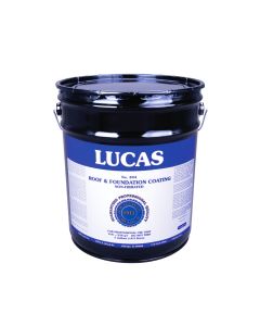 Lucas 304 Asphalt Roof and Foundation Coating Non-Fibrated Standard 5 Gallon