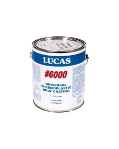 Lucas 6000 Universal Thermoplastic Coating 1 Gallon White