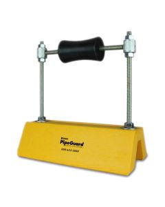 OMG PGSTPE10X10HAR-YW PipeGuard Height Adjustable Strut Model Roller 10" Yellow 5ct