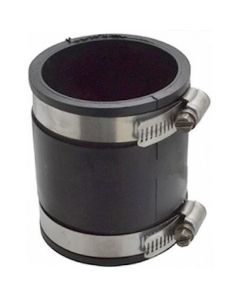 Portals Plus 67525 Drain Connector EPDM with Clamps 3"