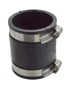 Portals Plus 67535 Drain Connector EPDM with Clamps 4"