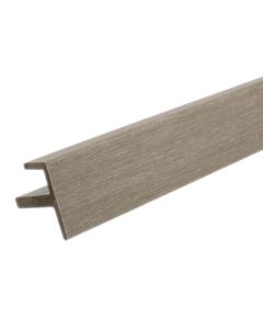 NewTechWood US44-8-AT All Weather System Composite Siding End Trim 2.2"x2.2"x8' Roman Antique 1pc