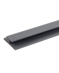 NewTechWood US45-8-LG All Weather System Composite Siding Joint Trim 3.1"x1"x8' Westminster Gray 1pc