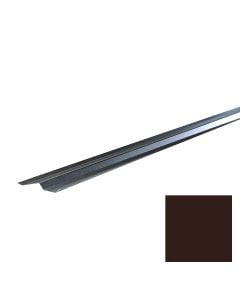 Lakefront Sheet Metal Counter Flashing 3.7"x10' Kynar Dark Bronze
