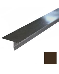 Lakefront Sheet Metal Drip Edge 3.5"x10' Kynar Tudor Brown