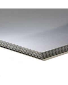 Lakefront Sheet Metal Aluminum Clear Anodized Sheet 040 4'x10'