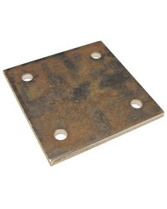 Super Anchor 1039-R Plate Backer for D Plate Anchor 6"x6" Raw Steel