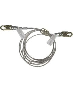 Super Anchor 1335-20 Cable On Center Snap O-Rings Galvanized 20'
