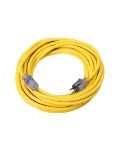 Century Wire Extension Cord 14/3 100' Yellow