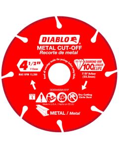 Diablo Diamond Disc Metal Cut Off Wheel 4 1/2"