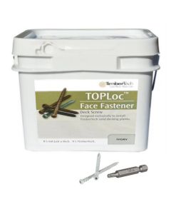 TimberTech TLOC1750I TOPLoc Screws For PRO and EDGE 2.5" Ivory 500 sq ft