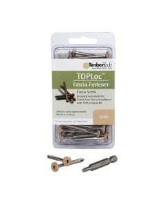 TimberTech TLOCFAS100S TOPLoc Fascia Screws For PRO and EDGE 1-3/4" Sand 100 ct