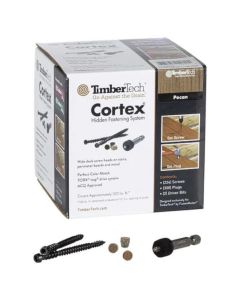 TimberTech CTX100LCP Cortex Screws For PRO and EDGE Pecan 100 linear ft