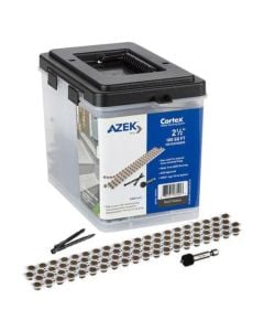 TimberTech CTC100SFDH Cortex Screws Collated Strips For AZEK Dark Hickory 100 sq ft