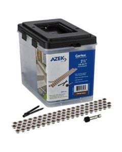 TimberTech CTC100SFAW Cortex Screws Collated Strips For AZEK American Walnut 100 sq ft