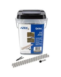 TimberTech CTC300SFSG Cortex Screws Collated Strips For AZEK Slate Gray 300 sq ft