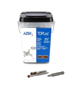 TimberTech ATLOC300B TOPLoc Screws For AZEK Brown 300 sq ft