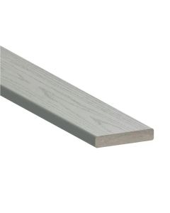 TimberTech ADCB15512SG AZEK Harvest Composite Deck Board Polymer Squared 5.5"x12' Slate Gray 1pc
