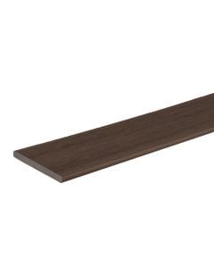 TimberTech ERISERDC EDGE Prime+ Composite Deck Board Riser 7.25"x12' Dark Cocoa 1pc