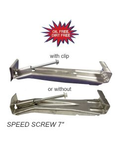 US Aluminum Speed Screw Hanger 7" 100ct