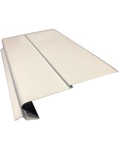 US Aluminum GSHWHITE Gutter Shelter Regular Flow White 4' 25ct